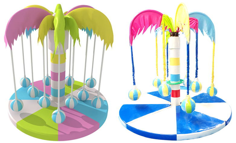 淘气堡电动椰子树