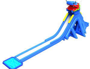 烟台水上乐园-龙头水滑梯