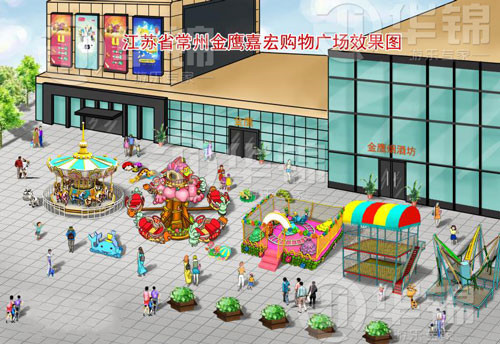 江苏常州金鹰嘉宏购物广场效果图