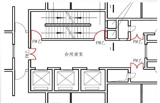 消防通道示意图