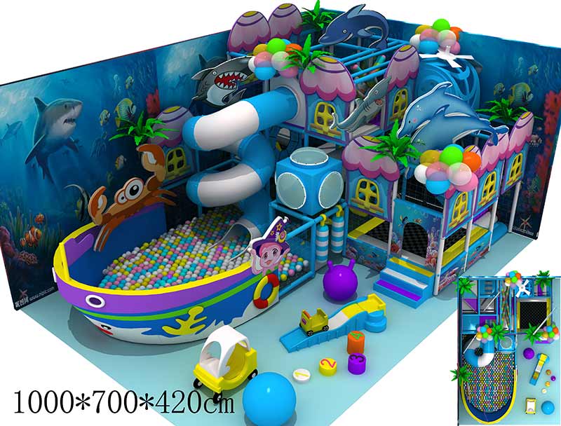 室内儿童乐园装修效果图