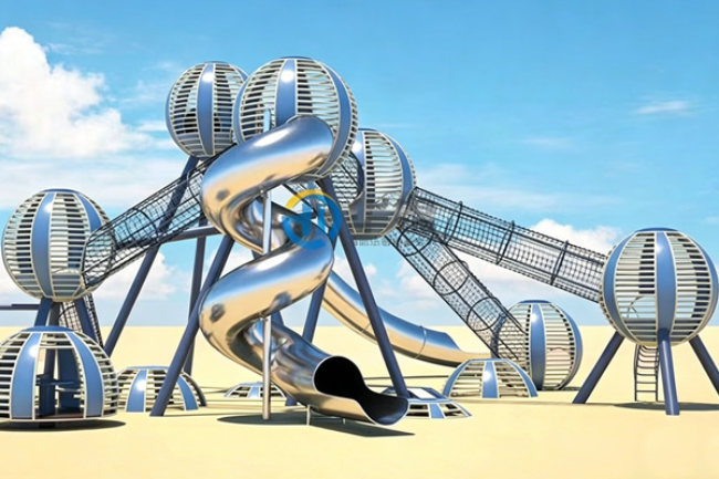 户外无动力非标游乐设施